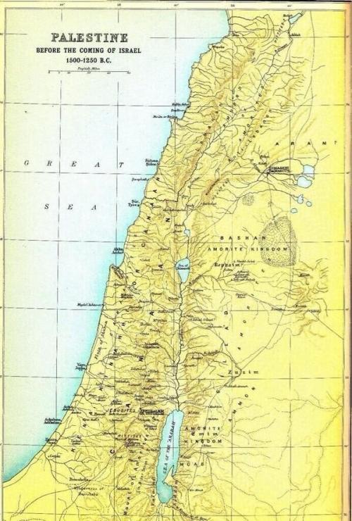 1500 BC Palestine 